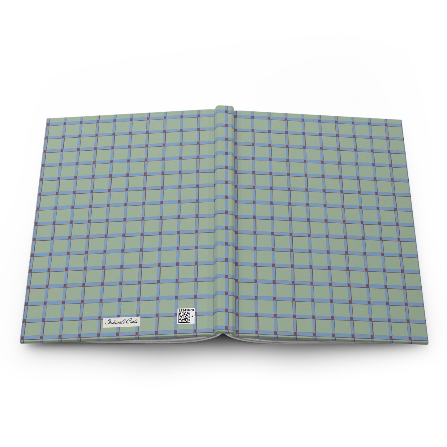 Sage Plaid Journal