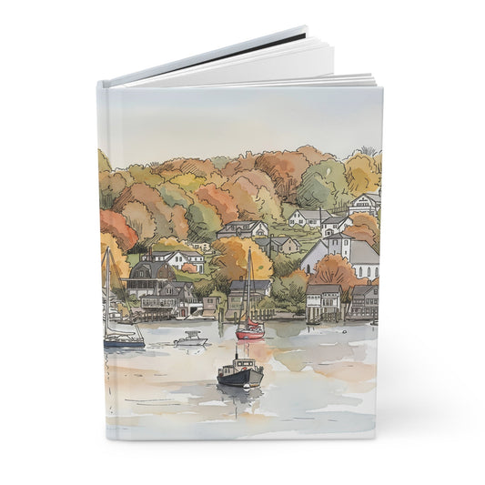 Autumn Harbor Journal - Inkwell Cats