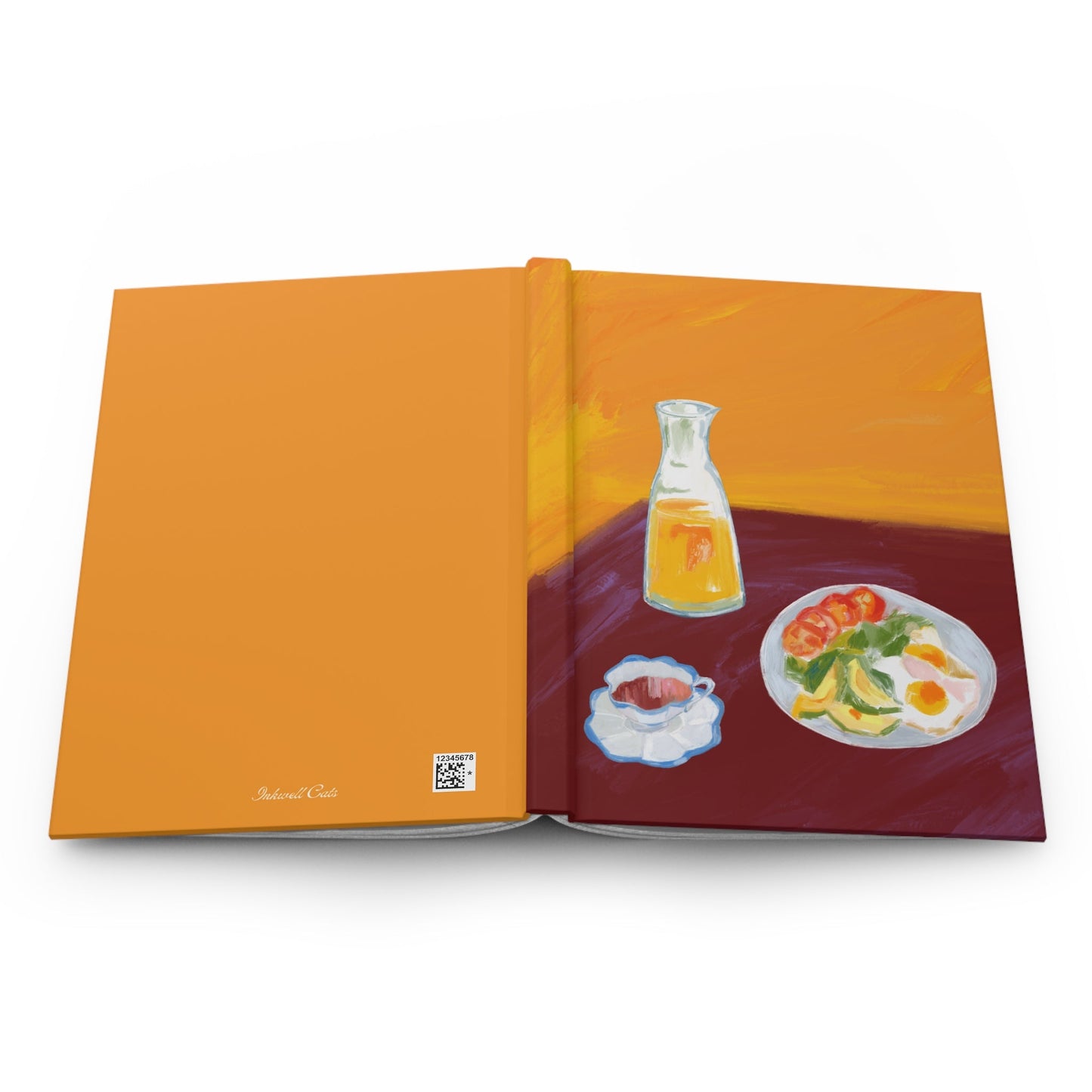 Breakfast Still Life Journal - Inkwell Cats