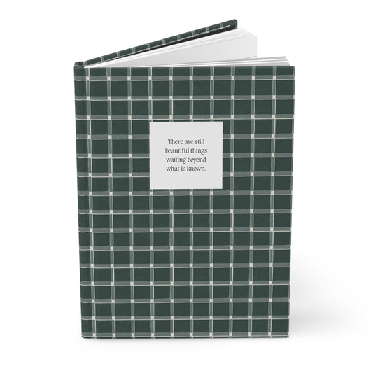 Spruce Plaid Journal - Inkwell Cats