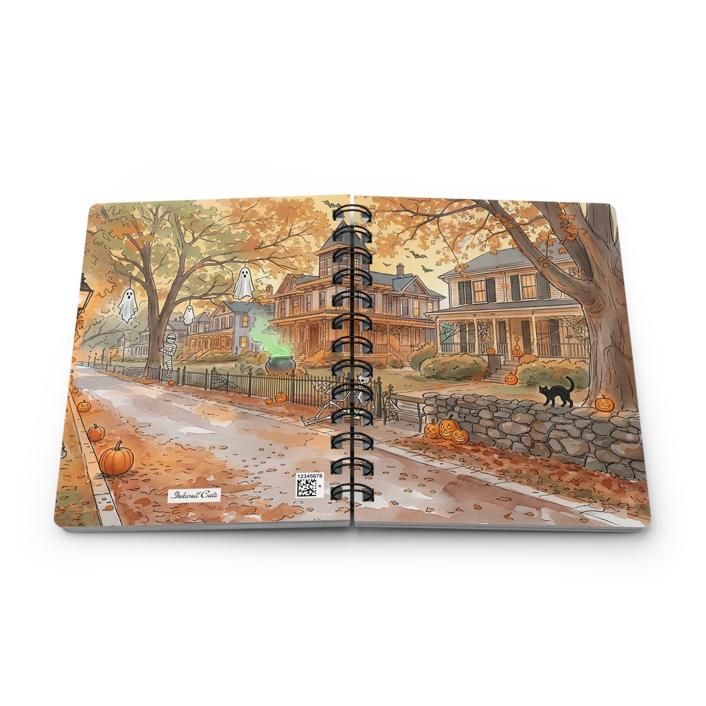 Hallow's Eve Spiral Journal
