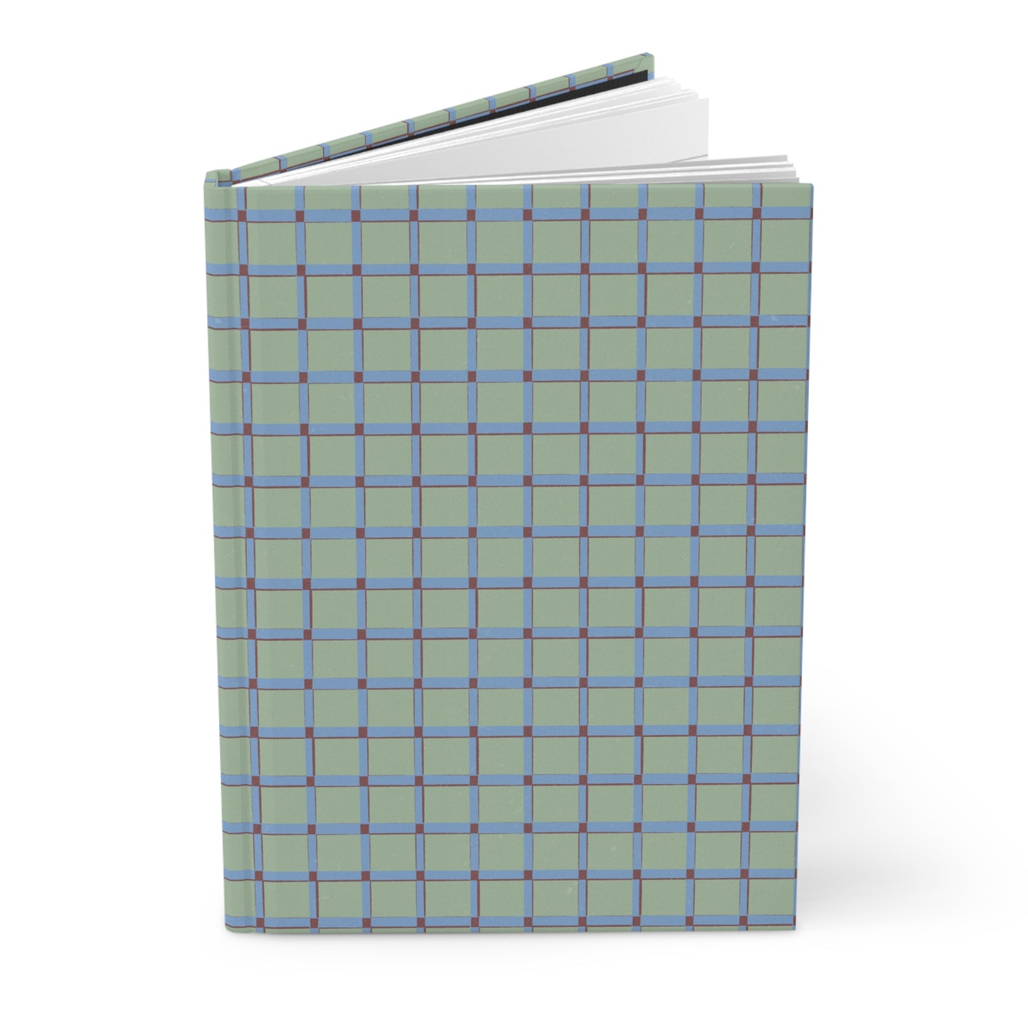 Sage Plaid Journal