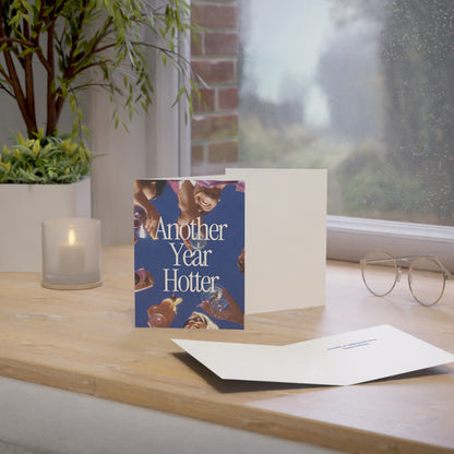 Another Year Hotter Birthday Card (Pack of 50)