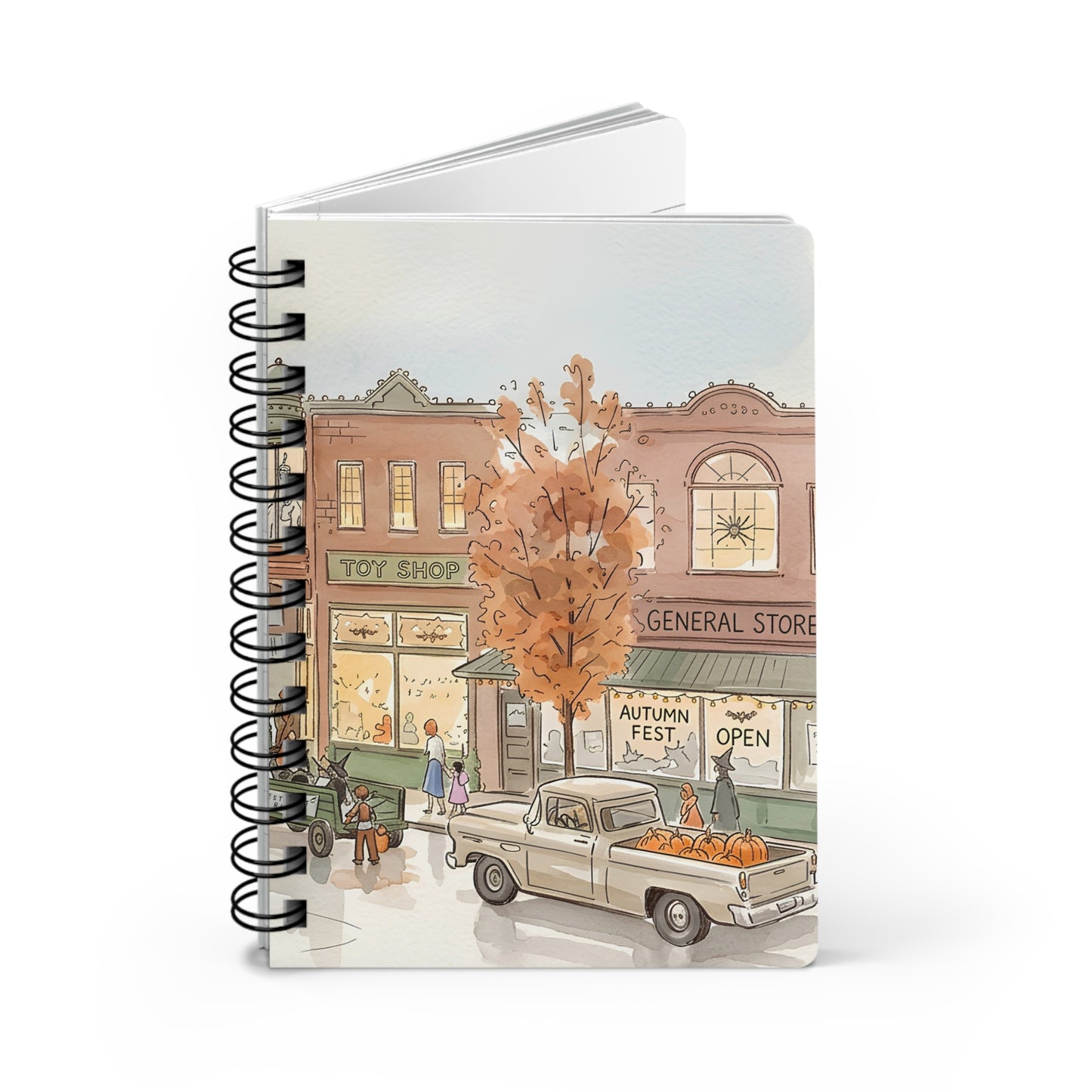 Harvest Festival Spiral Journal