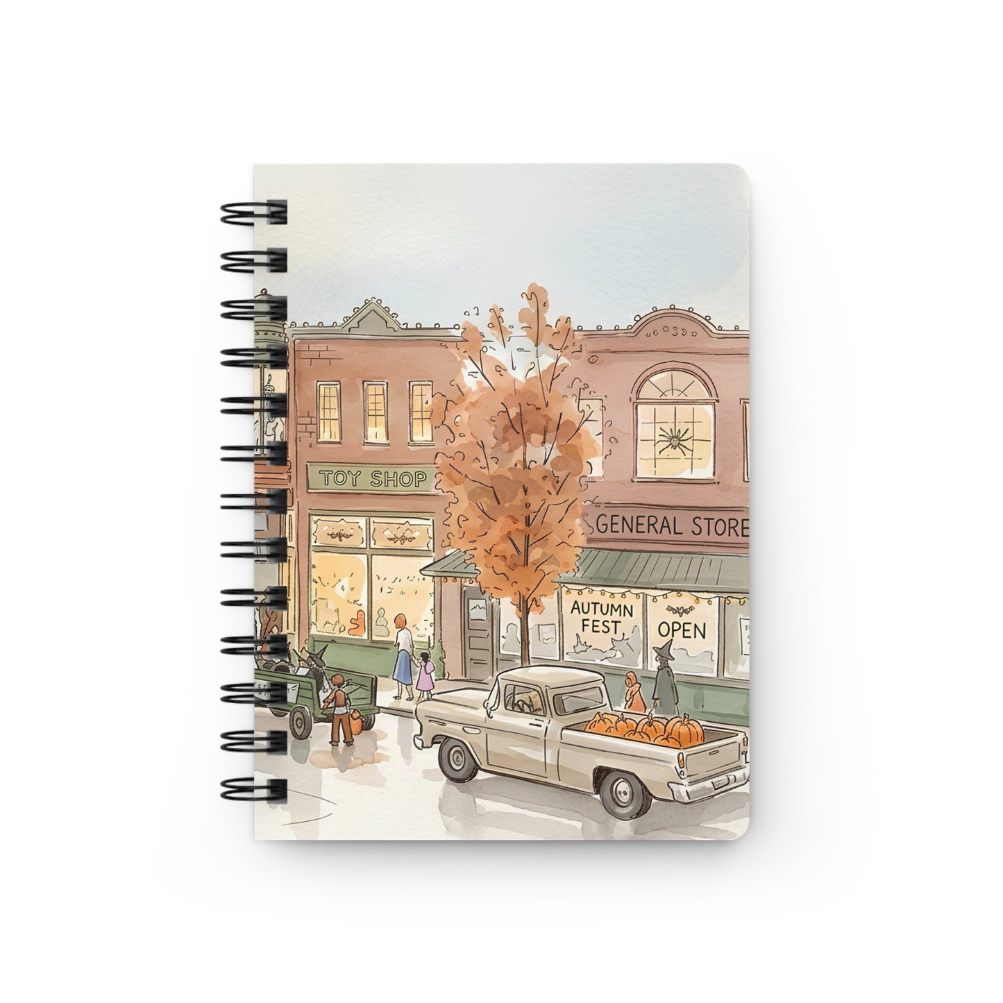 Harvest Festival Spiral Journal