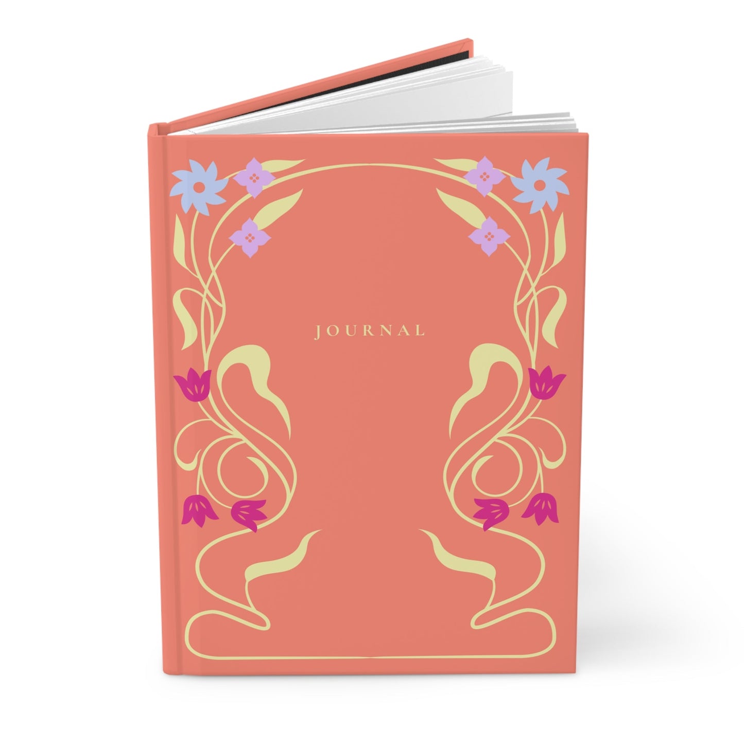 Coral Reverie Journal - Inkwell Cats