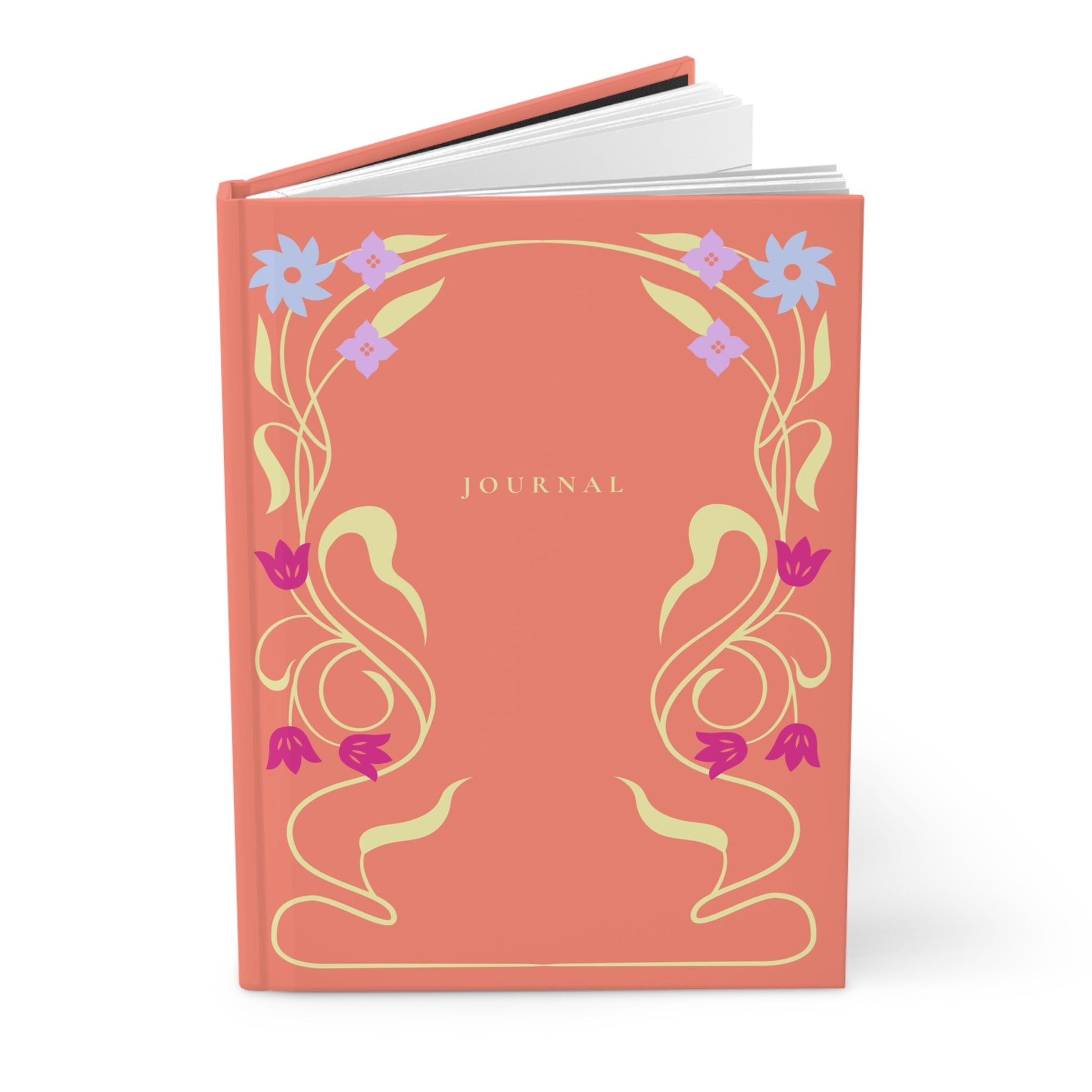 Coral Reverie Journal - Inkwell Cats