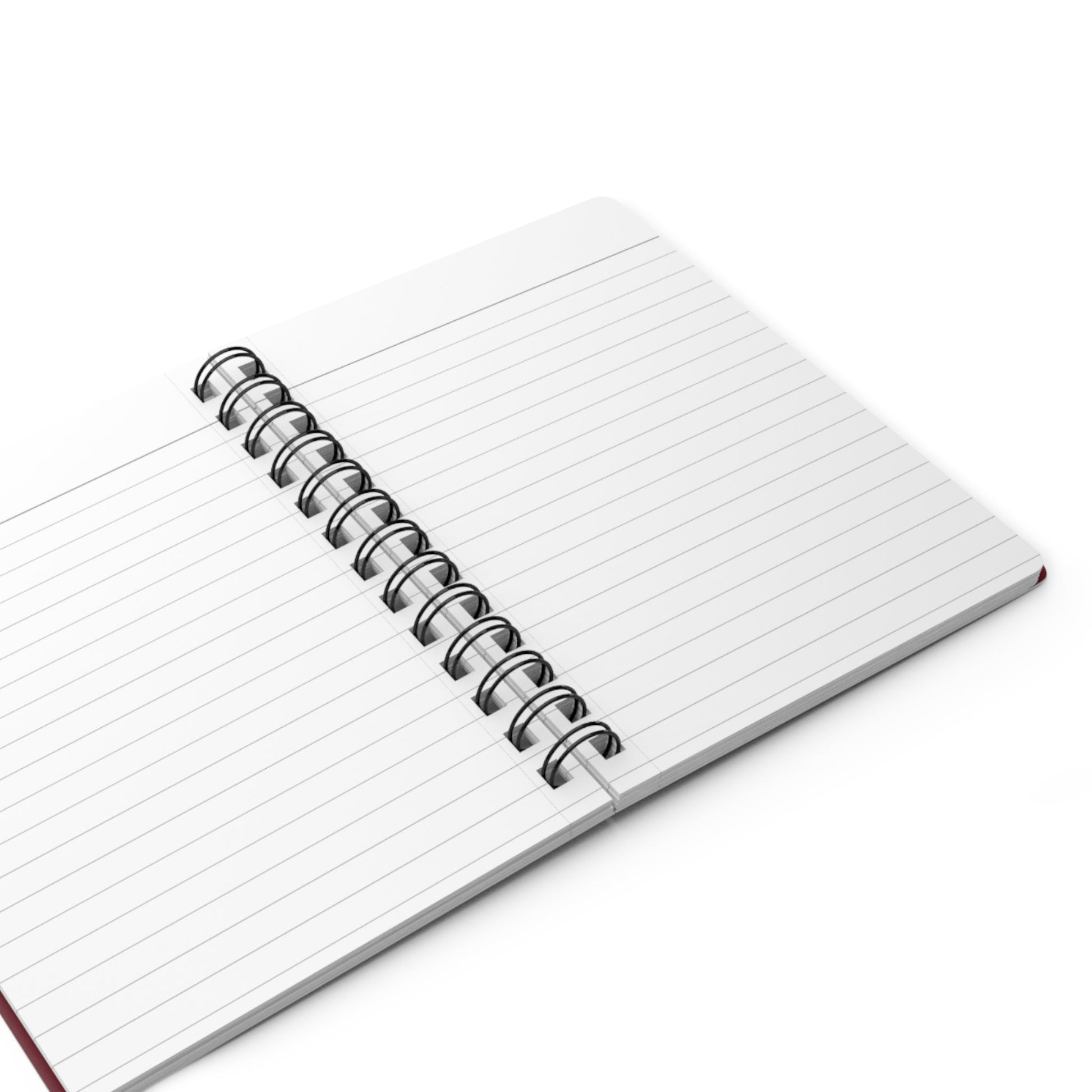 Crimson Sunday Reset Spiral Journal - Inkwell Cats