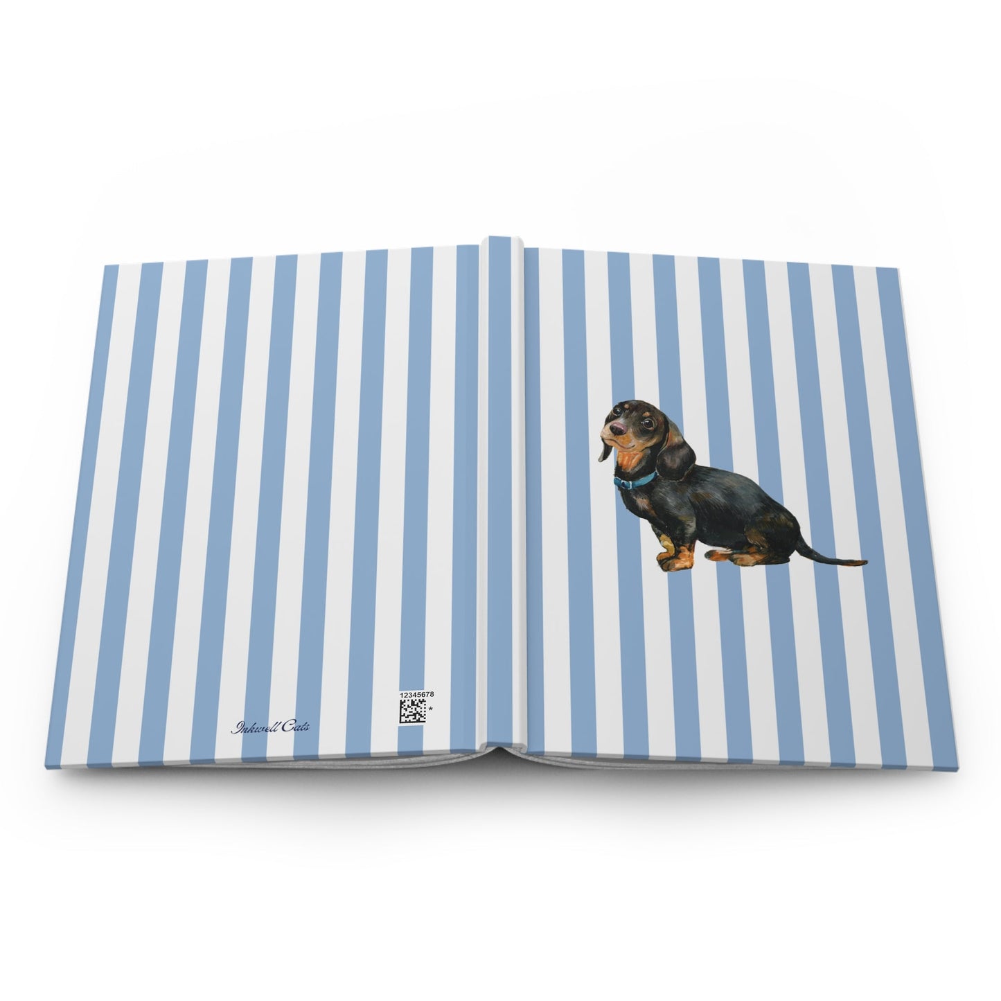 Dachshund Striped Journal - Inkwell Cats