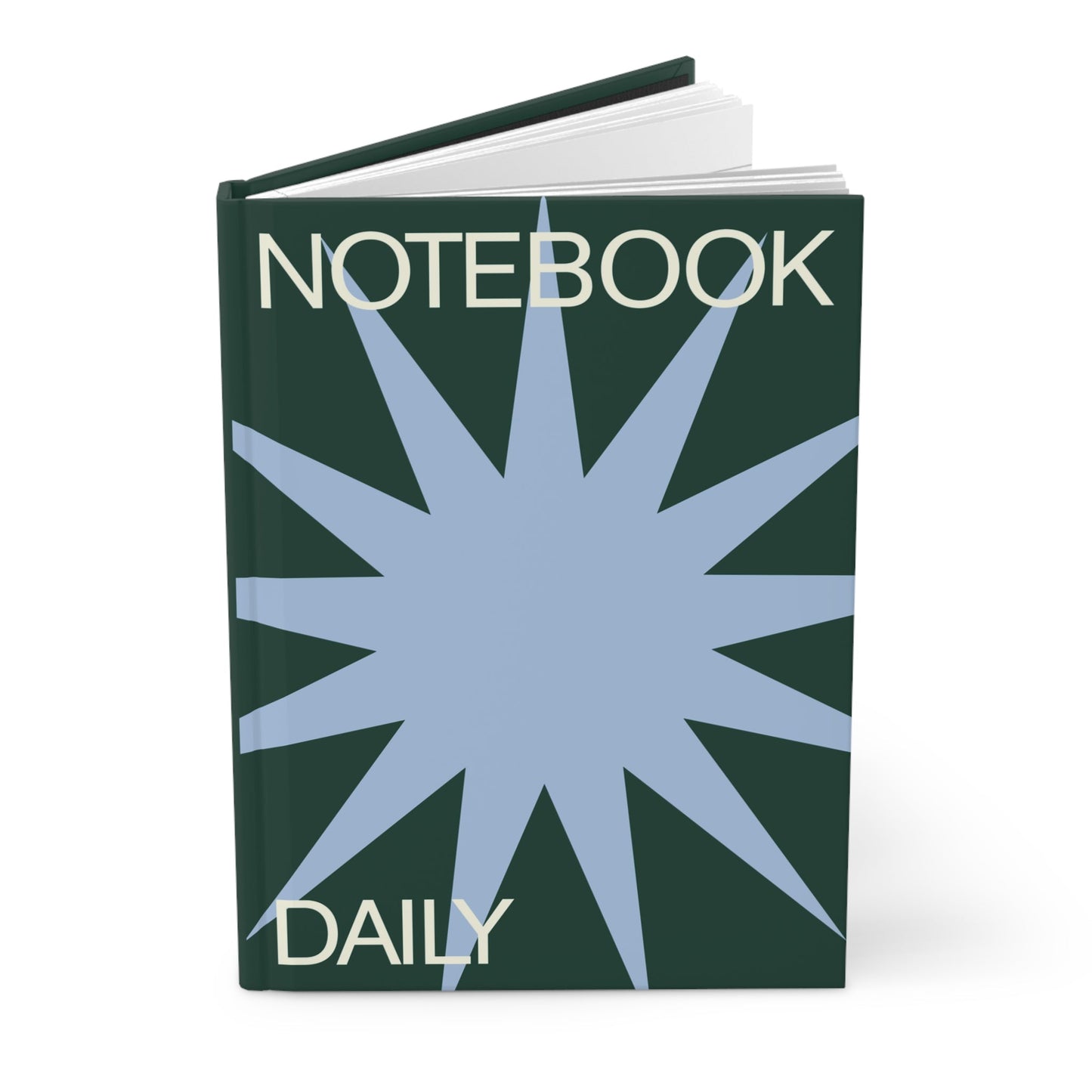 Daily Notes Journal – Evergreen - Inkwell Cats