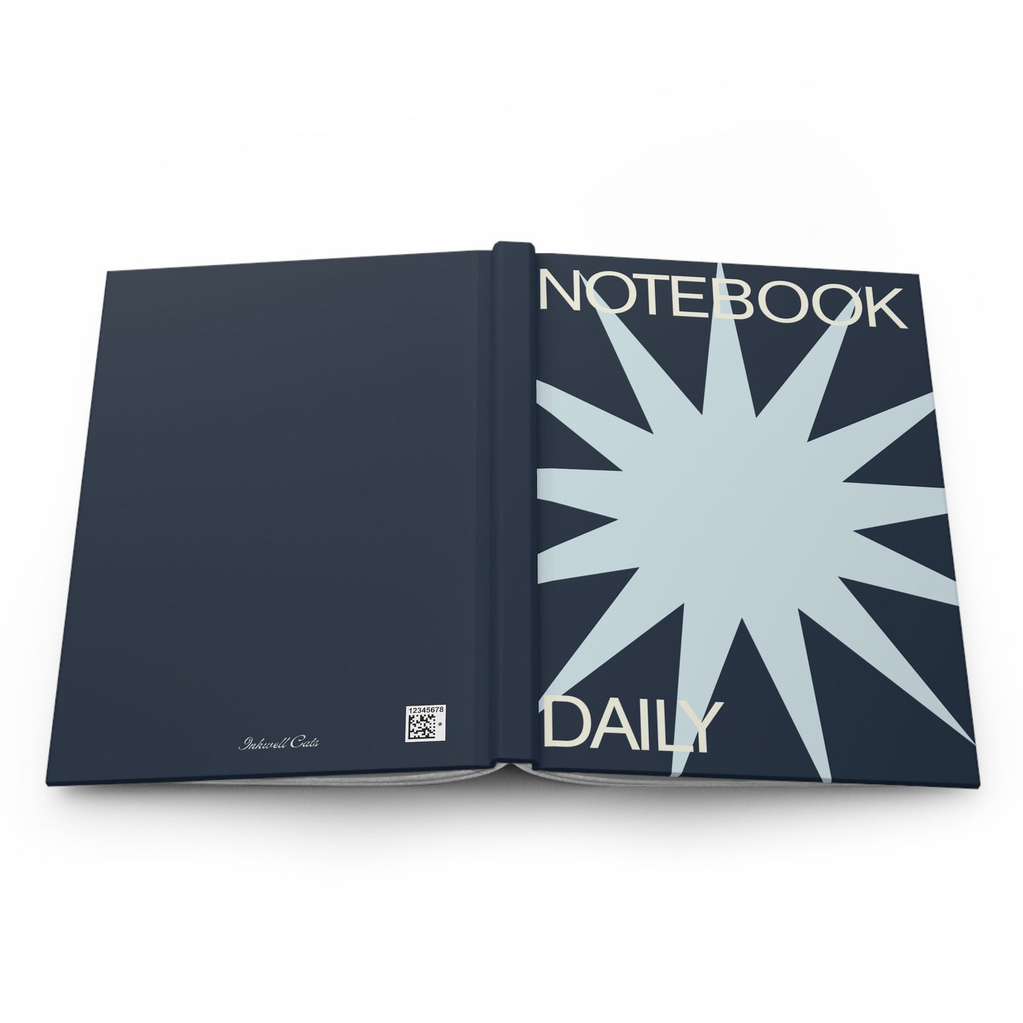 Daily Notes Journal – Midnight - Inkwell Cats