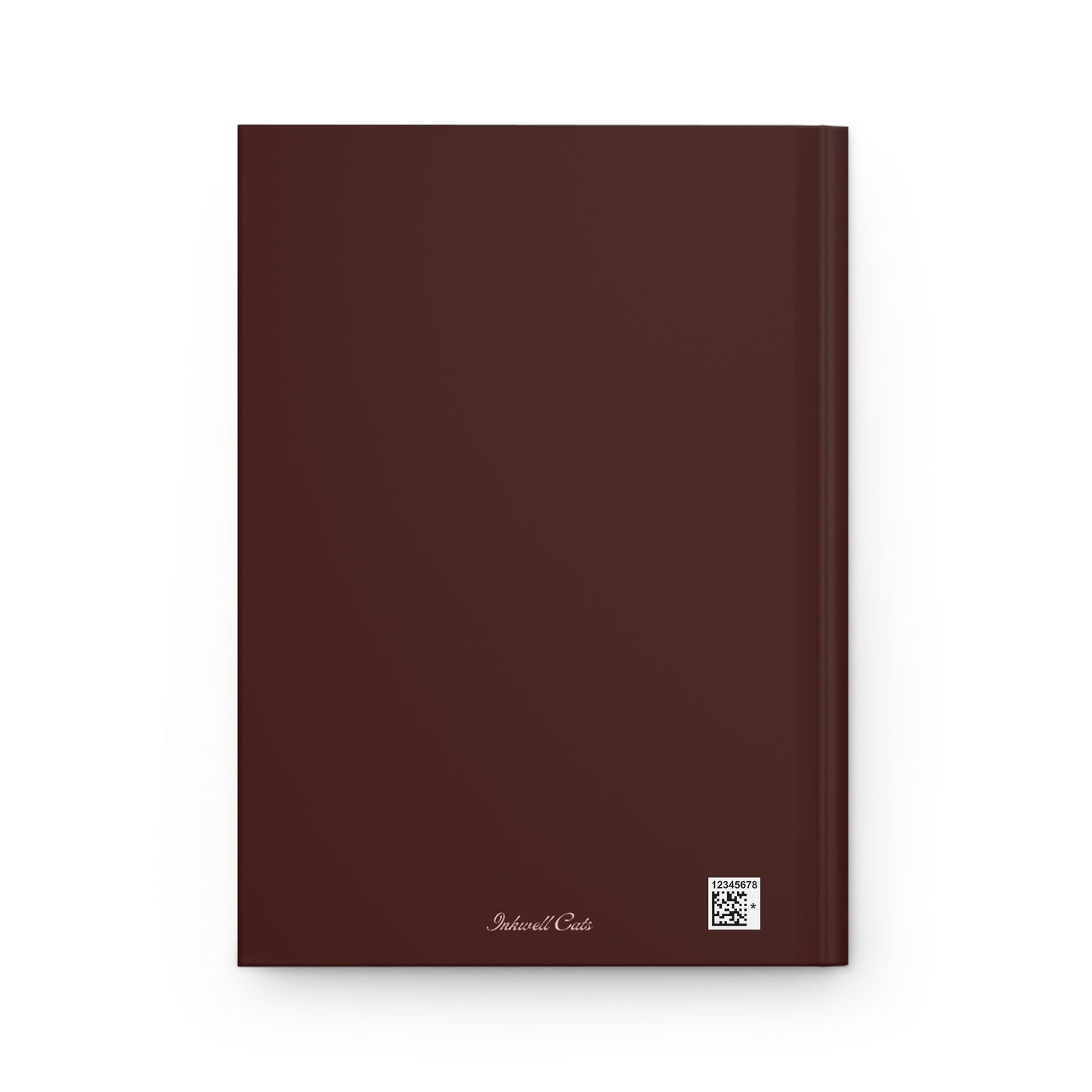 brown aesthetic journal with “enjoy the little things” handwritten quote