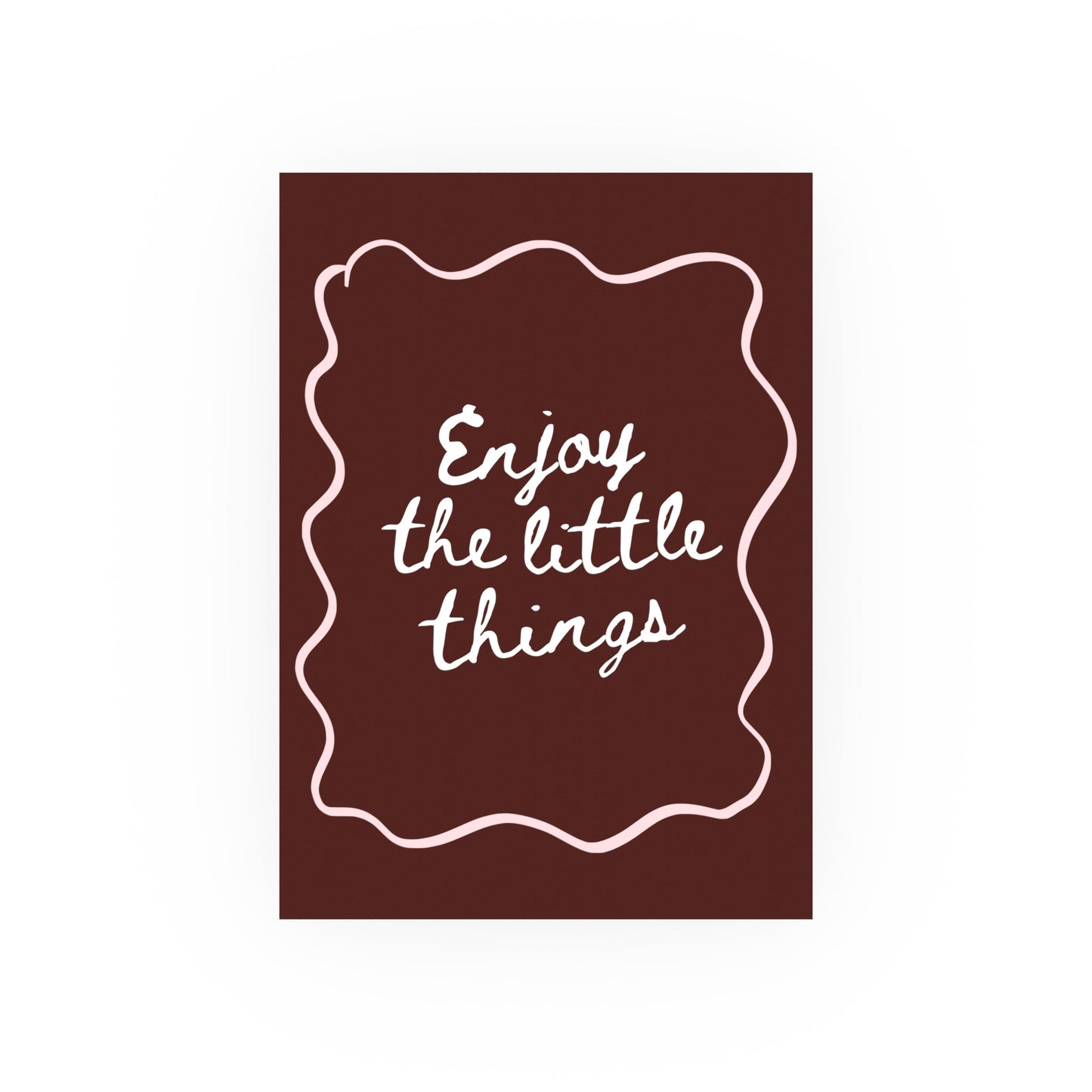 Enjoy the Little Things Print - Inkwell Cats