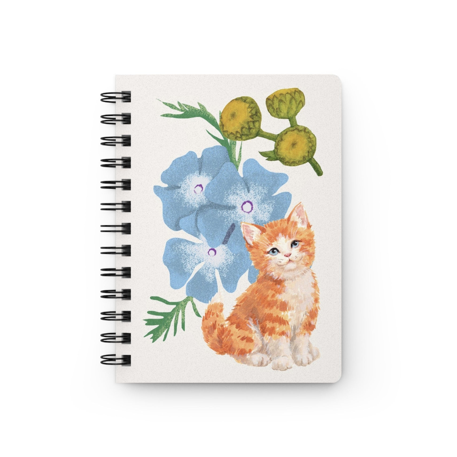 Garden Cats Daily Spiral Journal - Inkwell Cats