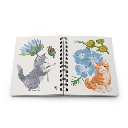 Garden Cats Daily Spiral Journal - Inkwell Cats