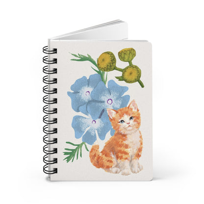 Garden Cats Daily Spiral Journal - Inkwell Cats