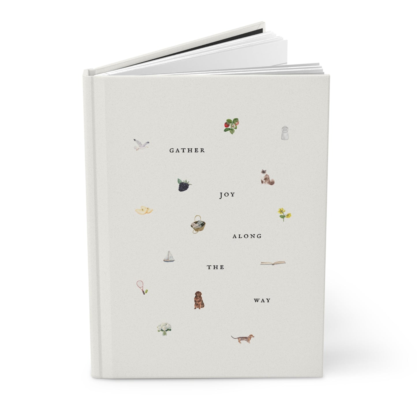 Gather Joy Along The Way Journal - Inkwell Cats