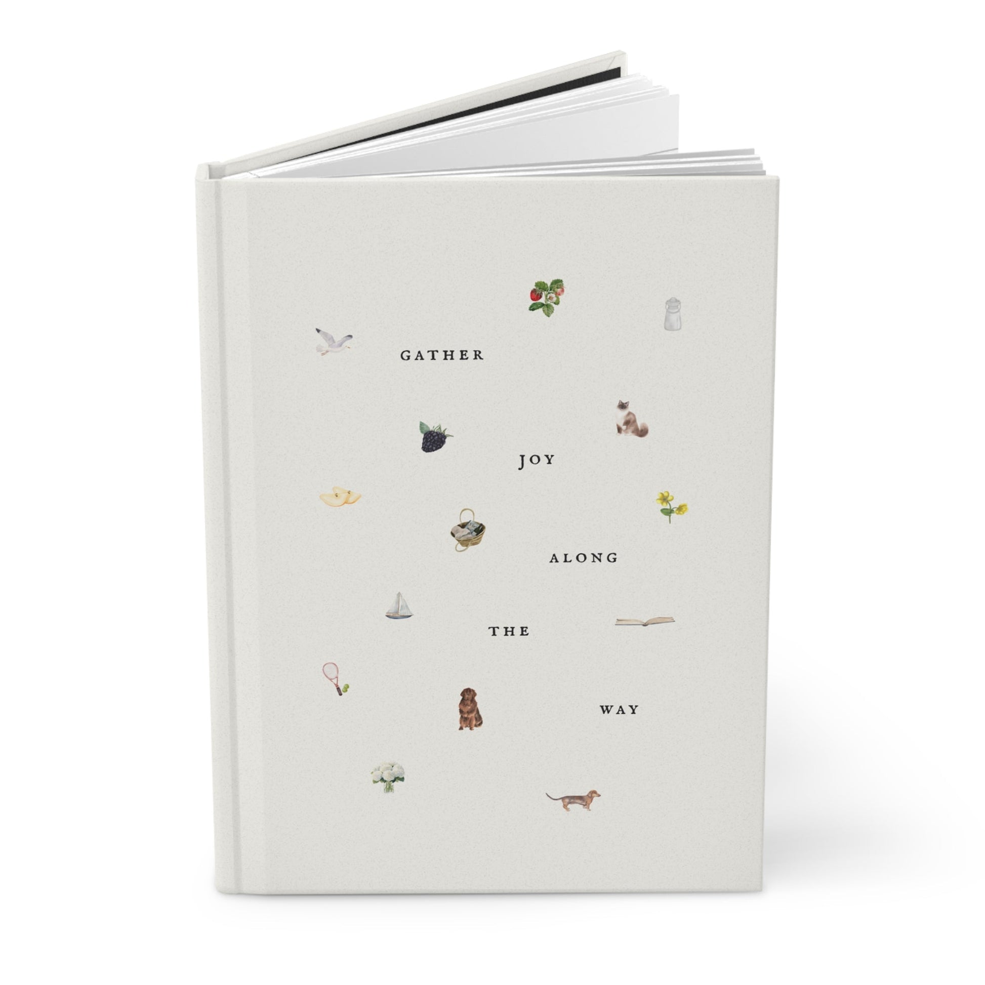 Gather Joy Along The Way Journal - Inkwell Cats