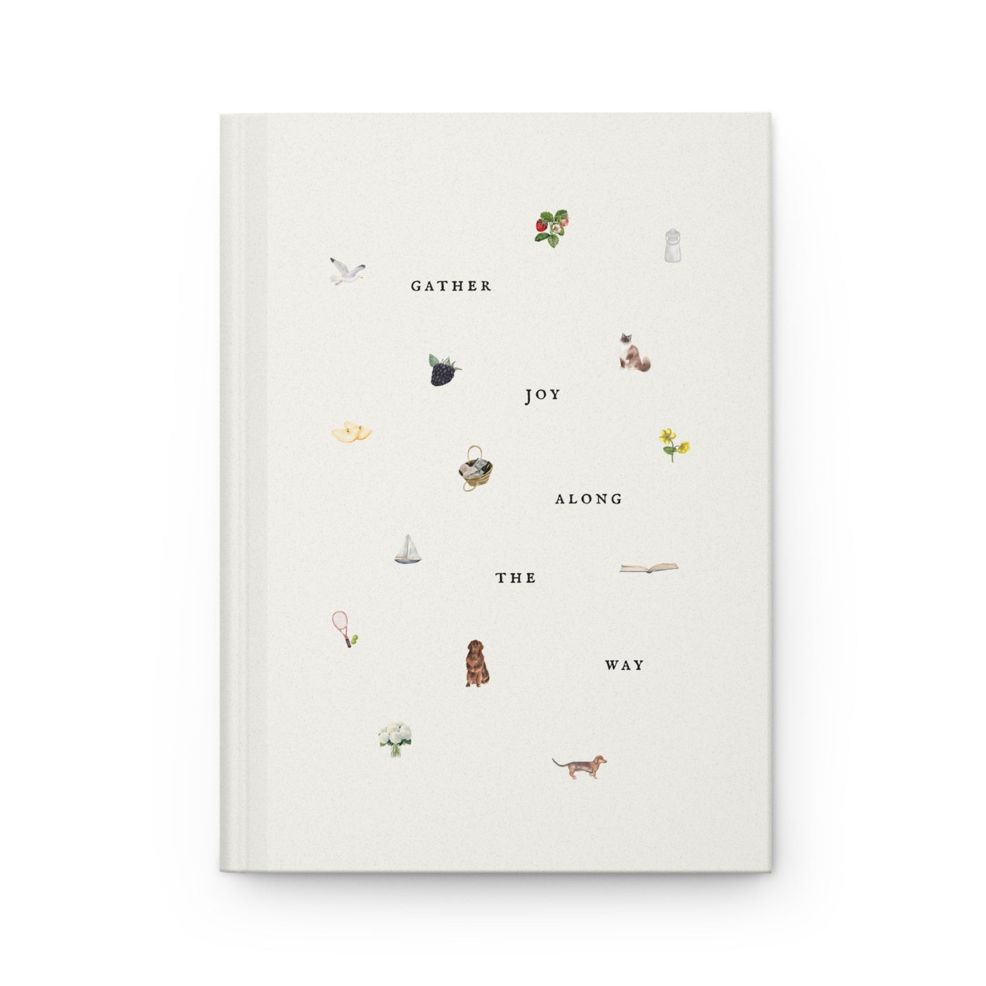 Gather Joy Along The Way Journal - Inkwell Cats