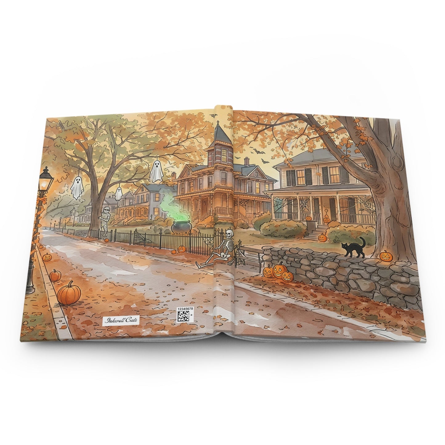 Hallow's Eve Journal - Inkwell Cats