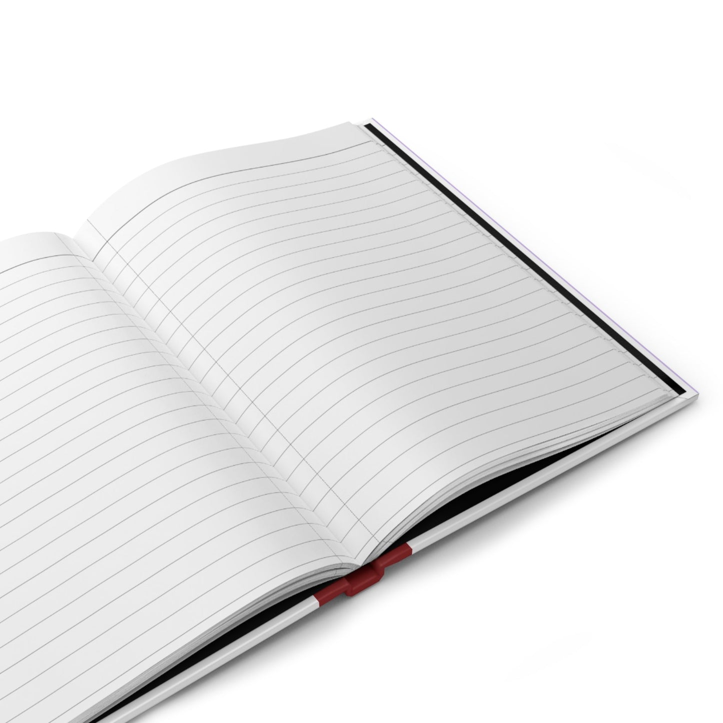 purple striped aesthetic journal how lucky am i cute notebook for journaling