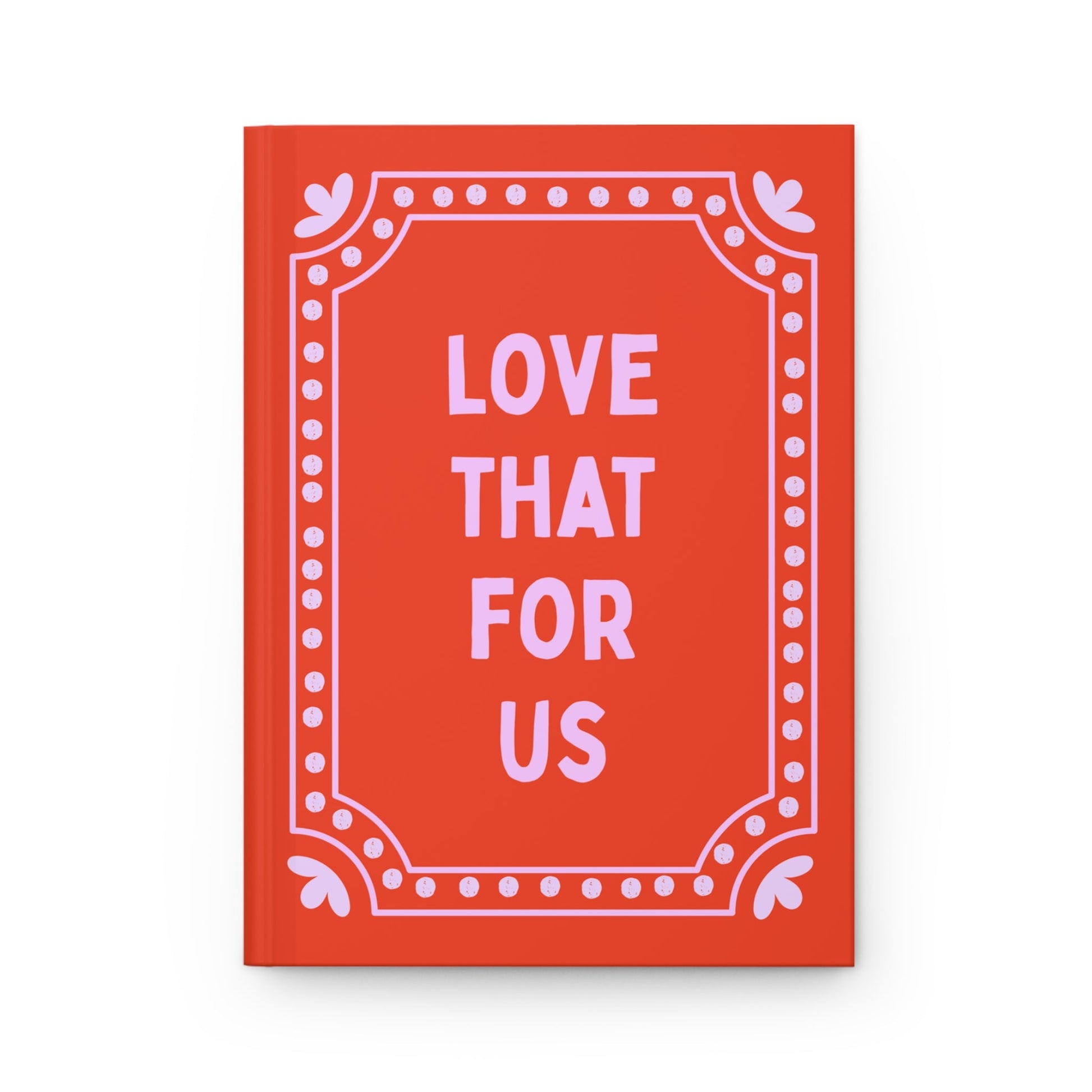 red aesthetic journal love that for us cute bold notebook writing journal