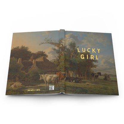 Lucky Girl Journal - Inkwell Cats