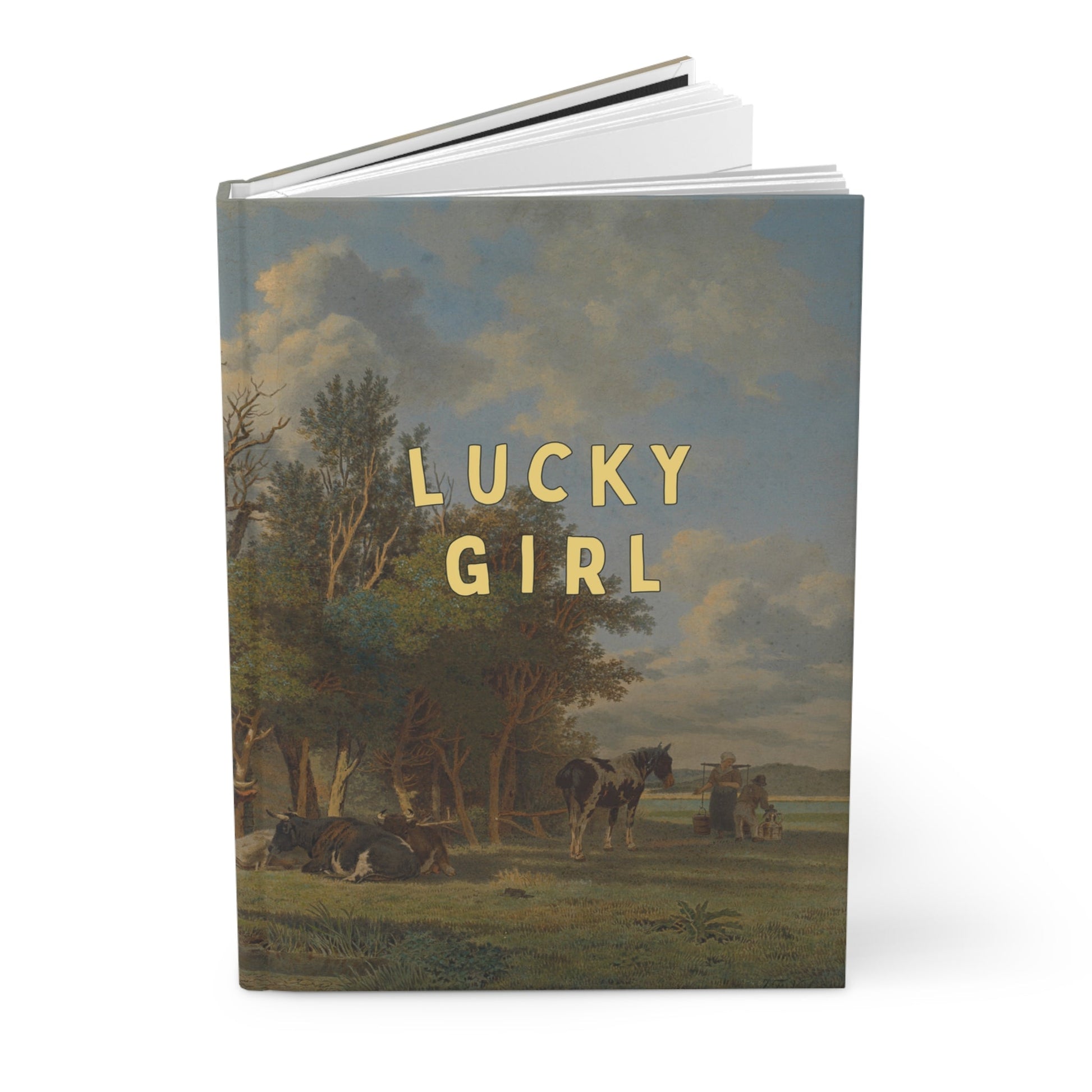 Lucky Girl Journal - Inkwell Cats