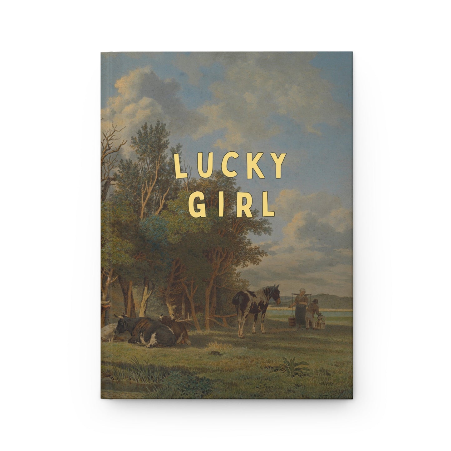 Lucky Girl Journal - Inkwell Cats