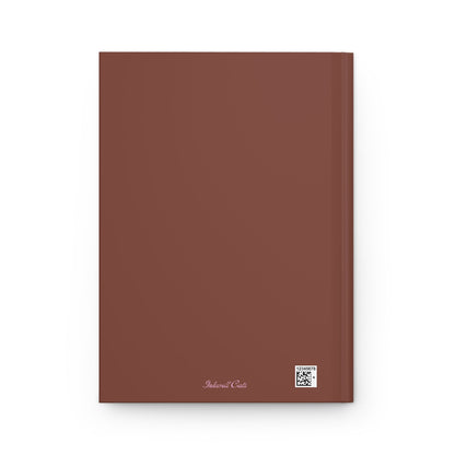 brown aesthetic journal main character energy cute notebook for journaling