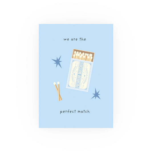 Perfect Match Print - Inkwell Cats