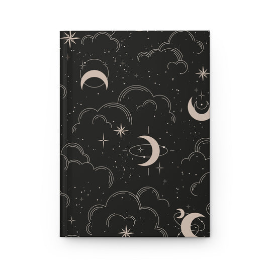 Salem's Celestial Moon Journal - Inkwell Cats